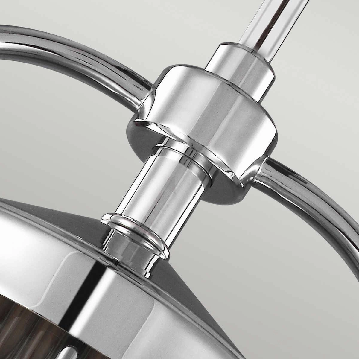 Feiss Paulson 3 Light Pendant Chrome Bathroom Ceiling Light