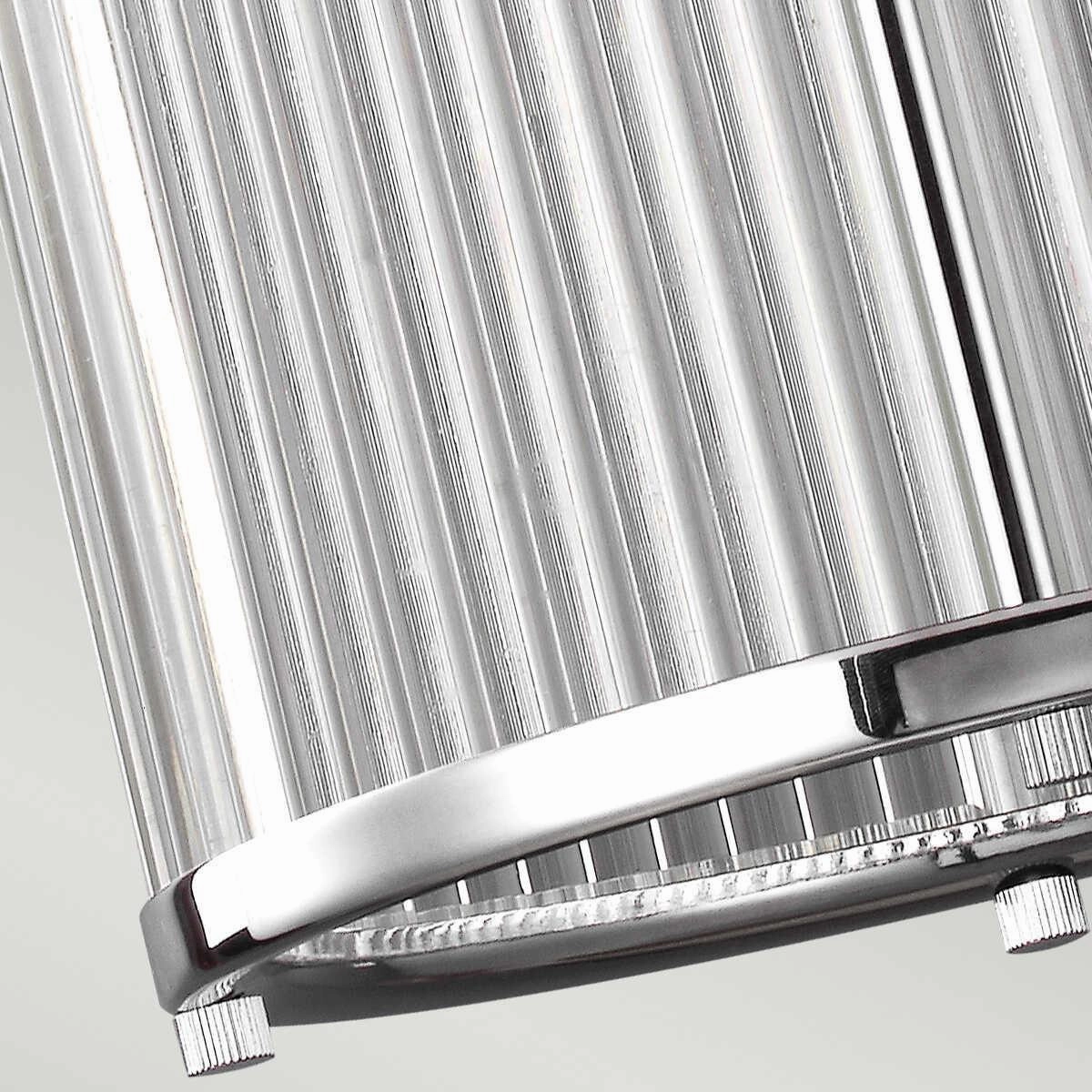 Feiss Paulson 3 Light Pendant Chrome Bathroom Ceiling Light