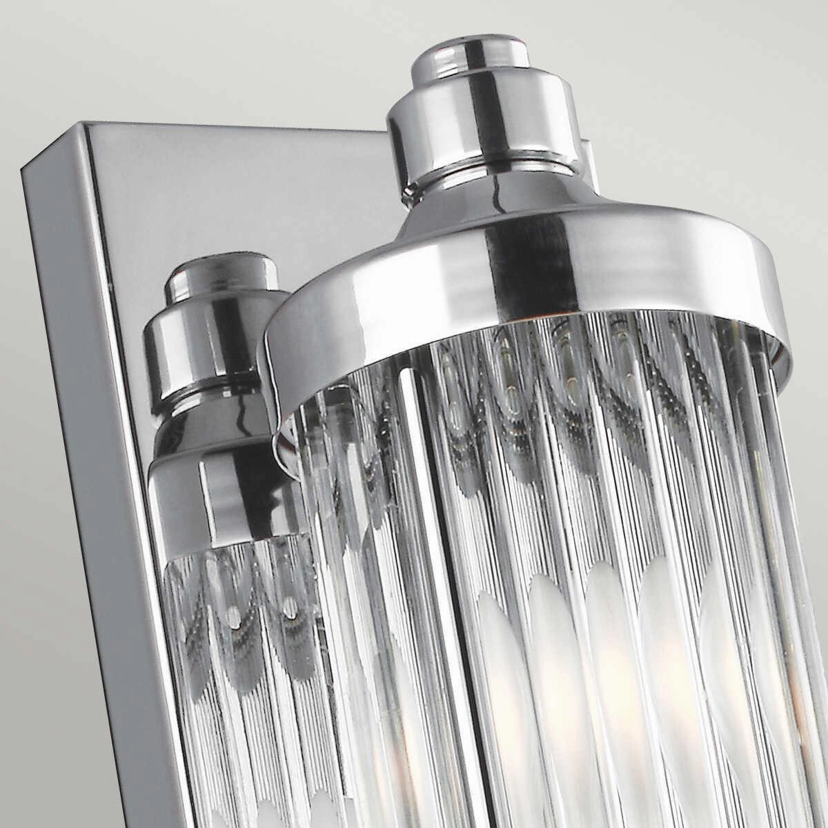 Feiss Paulson 4 Light Chrome Bathroom Ceiling Light