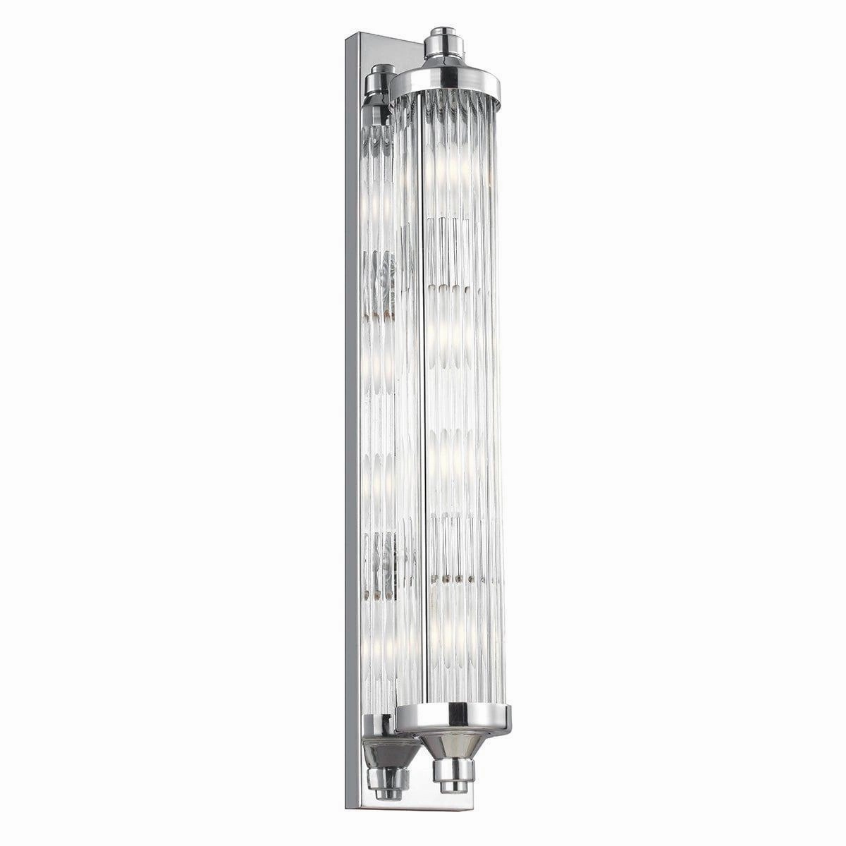Feiss Paulson 4 Light Chrome Bathroom Ceiling Light soft glow ceiling light