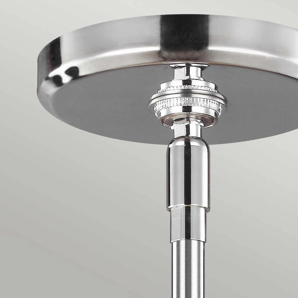 Feiss Paulson 6 Light Pendant Chrome Bathroom Ceiling Light
