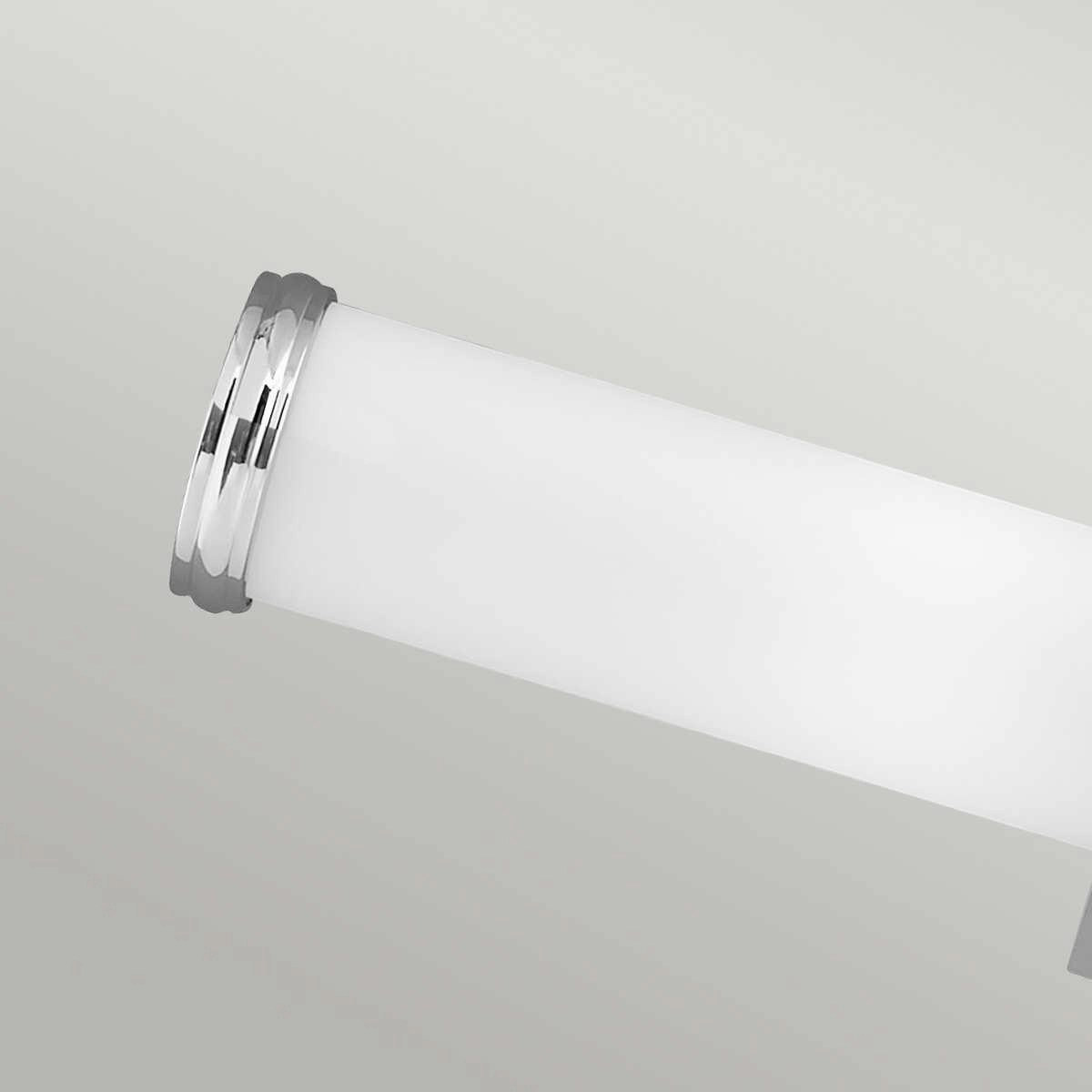 Feiss Payne Chrome Twin Arm Bathroom Wall Light