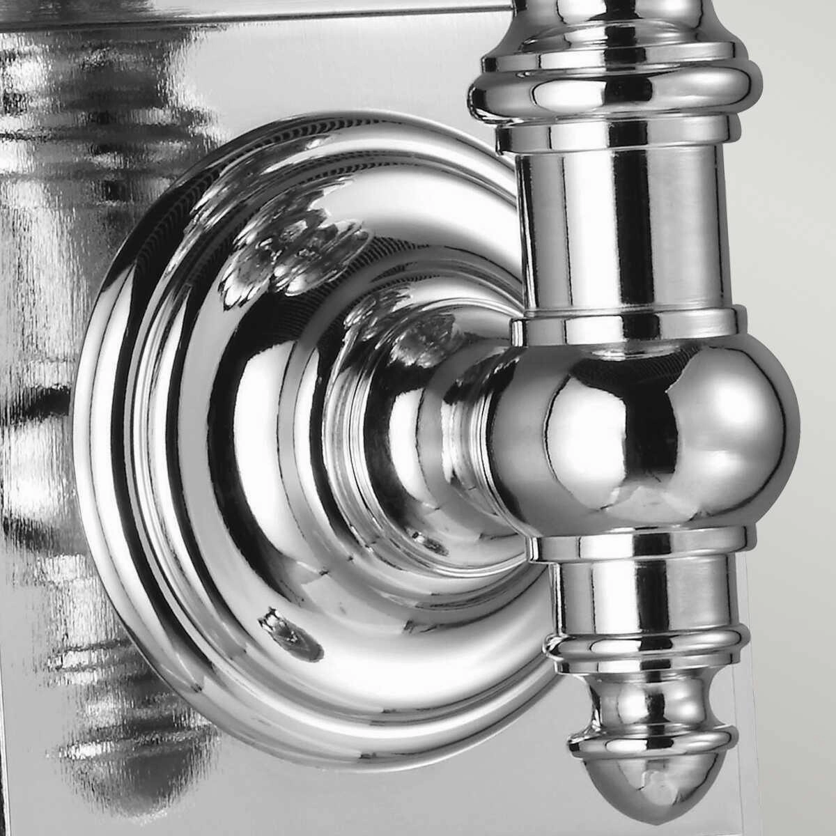 Feiss Payne Ornate Chrome Finish Bathroom Wall Light