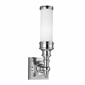 Feiss Payne Ornate Chrome Finish Bathroom Wall Light vintage desk lamp