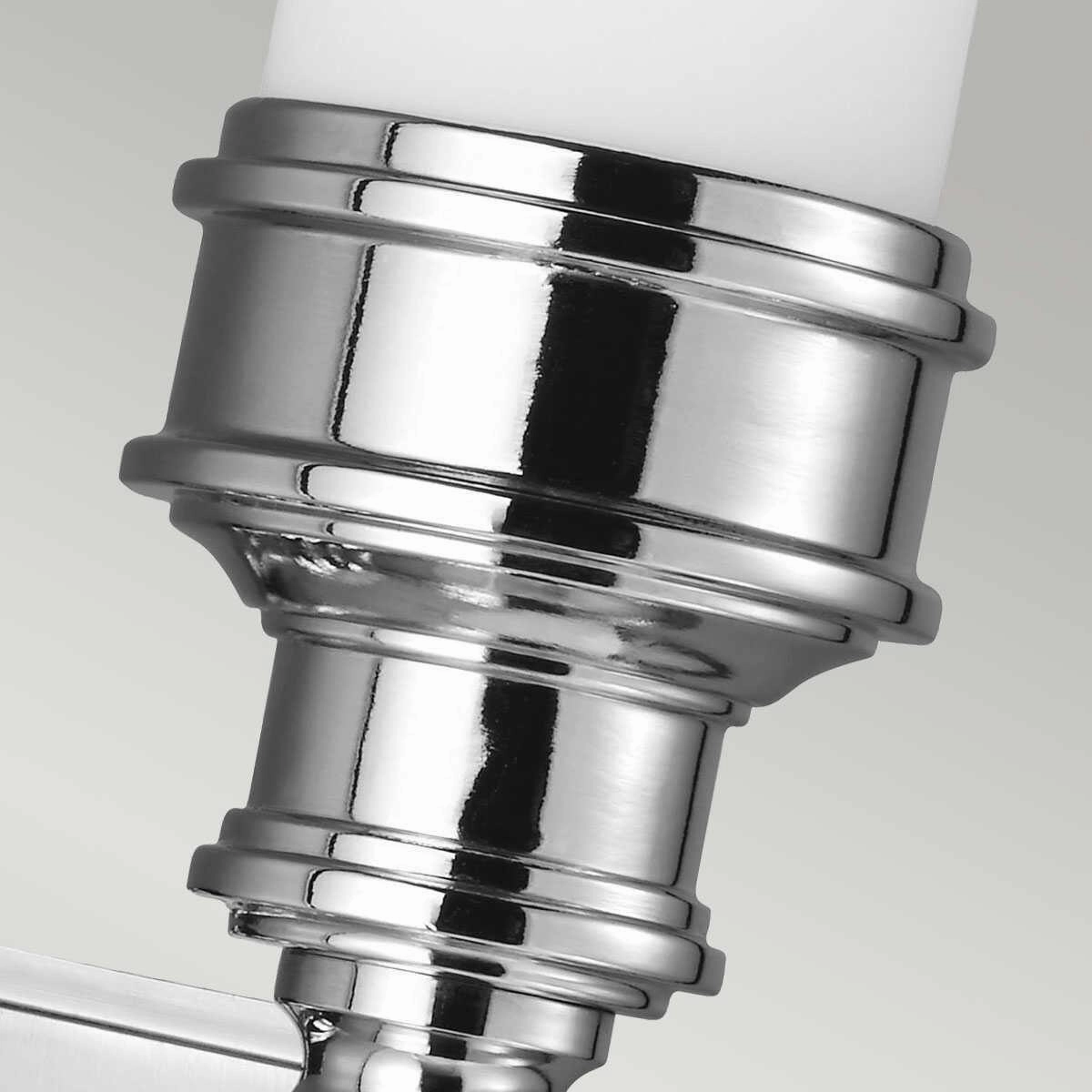 Feiss Payne Ornate Chrome Finish Bathroom Wall Light