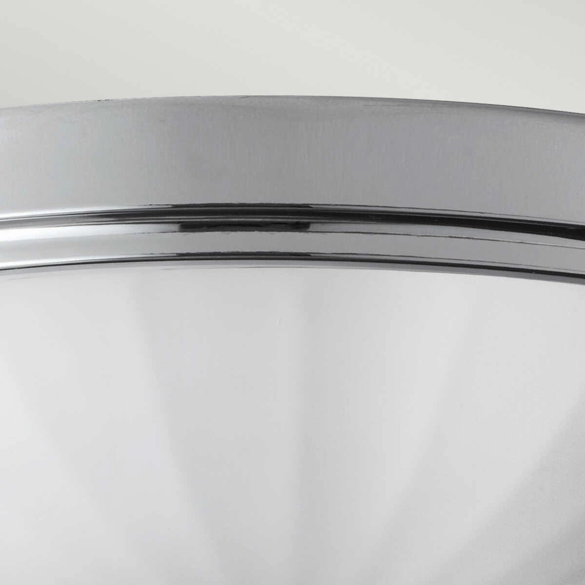 Feiss Perry Chrome Flush Bathroom Ceiling Light