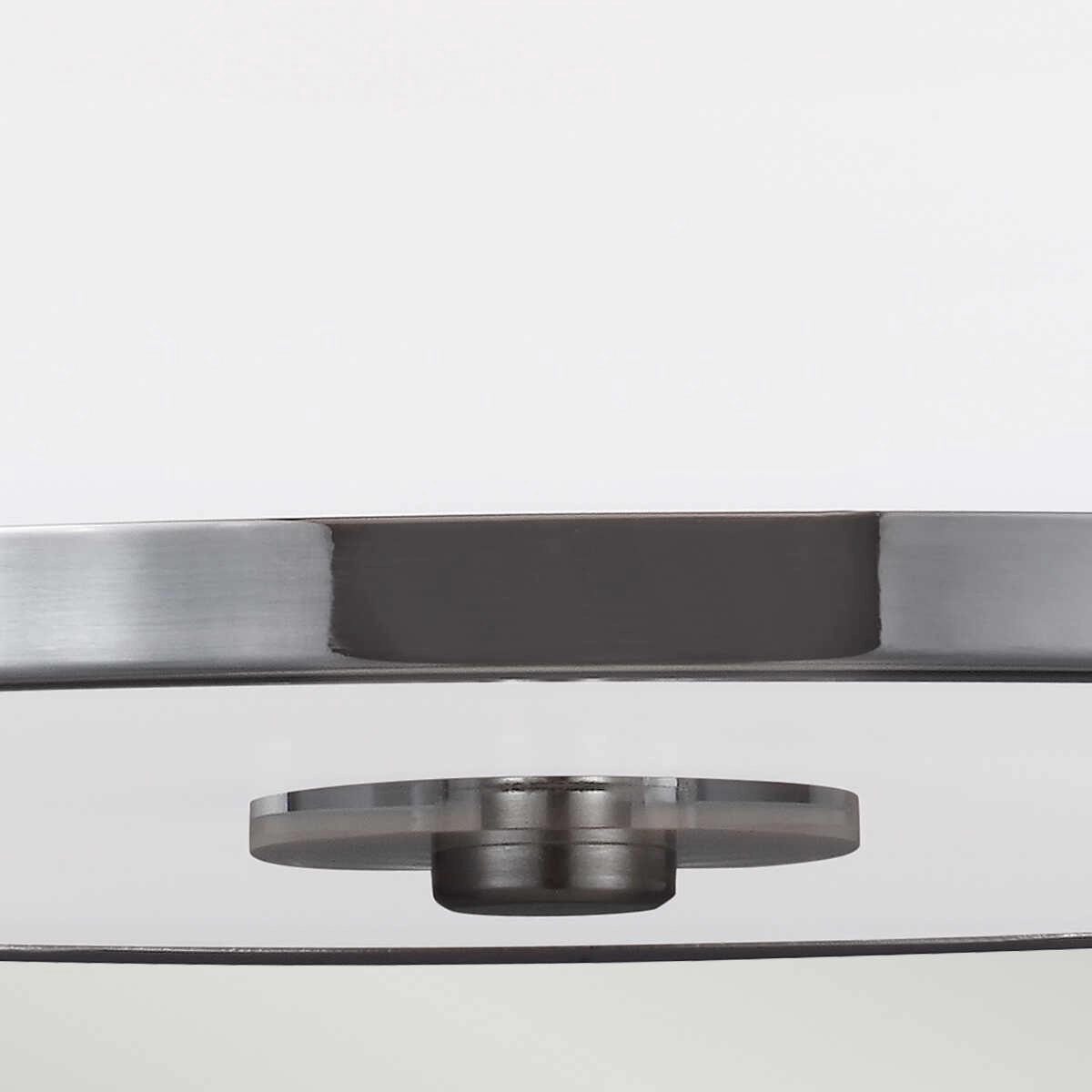 Feiss Prospect Park 2 Light Semi-Flush Chrome Ceiling Light