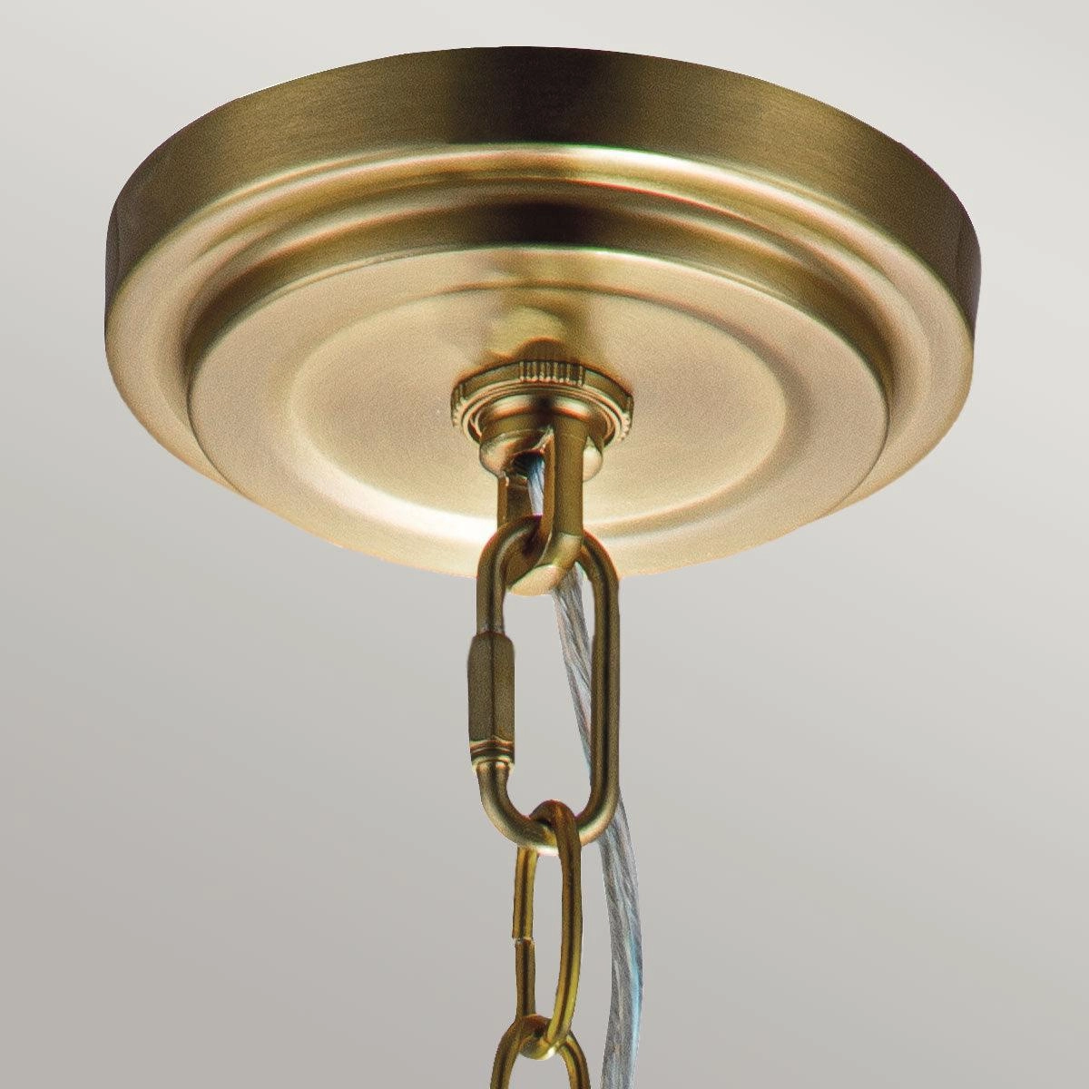 Feiss Tabby 1 Light Mini Pendant - Clear Glass Shade