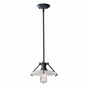 Feiss Urban Renewal 1 Light Zinc Ceiling Pendant ambient ceiling fixture
