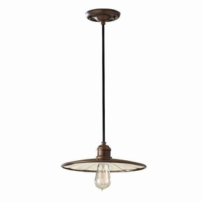 Feiss Urban Renewal Mini Bronze Pendant Ceiling Light ambient ceiling fixture