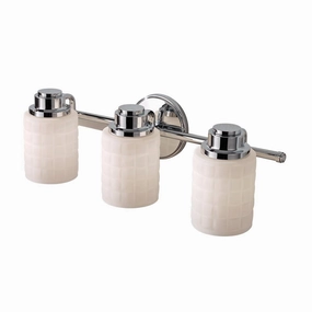 Feiss Wadsworth 3 Light Above Mirror Chrome Bathroom Light vintage desk lamp