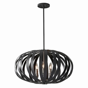Feiss Woodstock Large Pendant Ceiling Light soft glow ceiling light