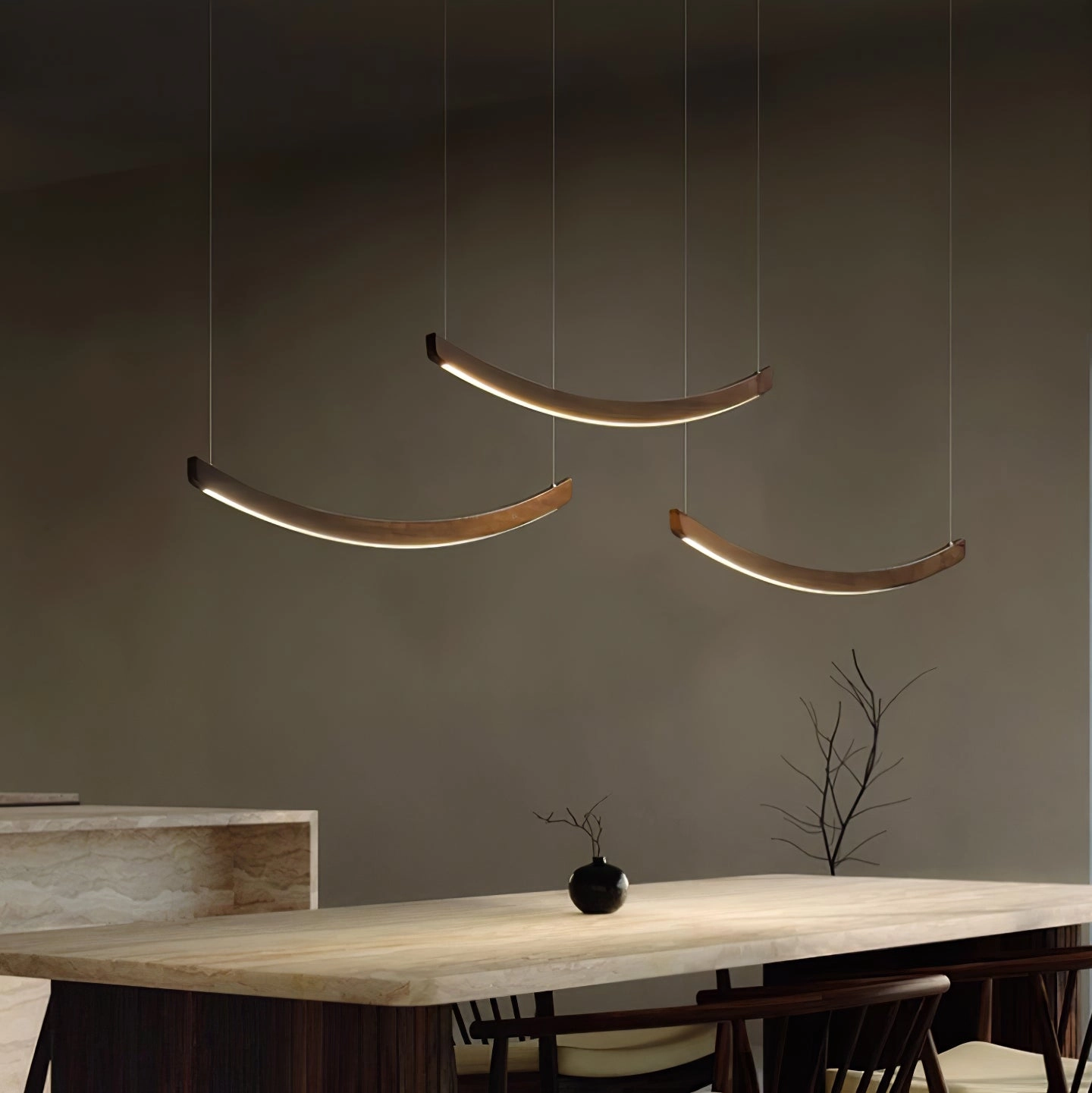 Felix Crescent Pendant Lamp