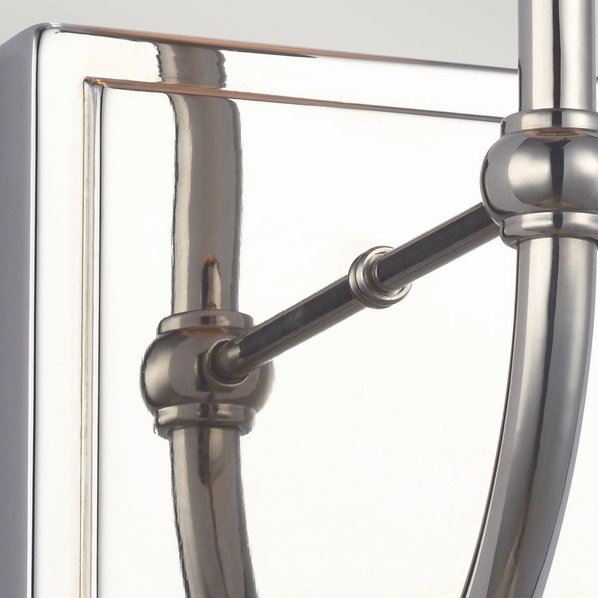 Felixstowe Polished Chrome Bathroom Wall Light With Breton Shade