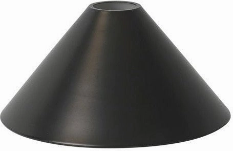 Ferm Living Cone Lampshade, Black Brass decorative indoor light