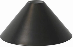 Ferm Living Cone Lampshade, Black Brass decorative indoor light