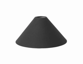 Ferm Living Cone Lampshade, Black decorative indoor light