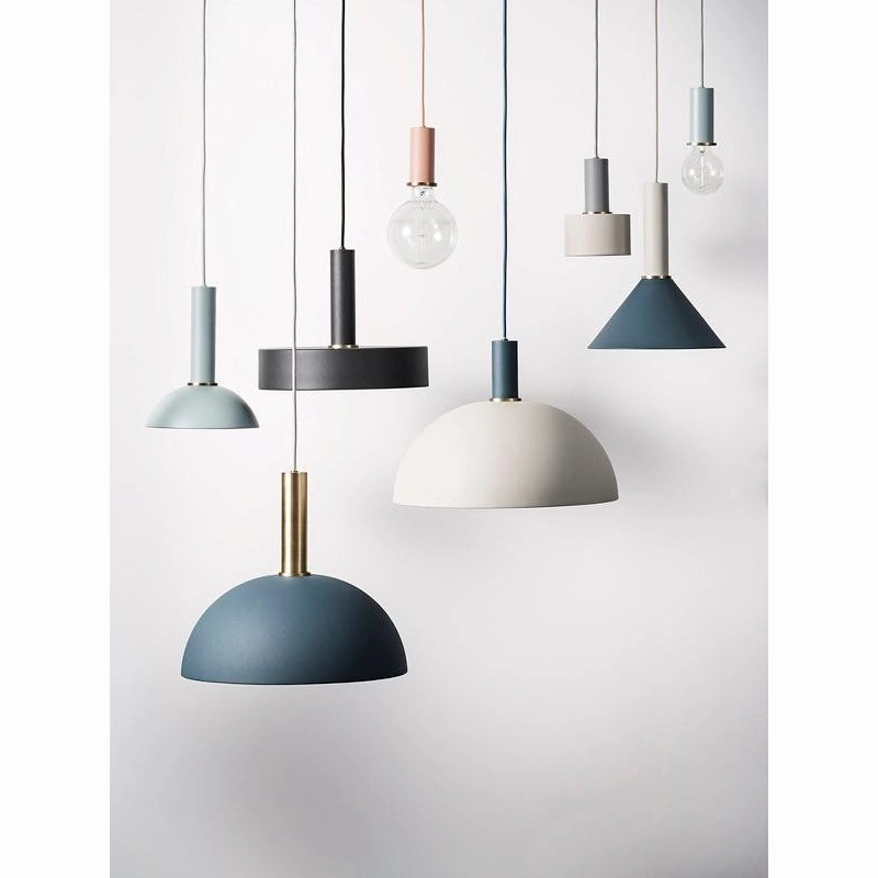 Ferm Living Disc Lampshade, Light Grey