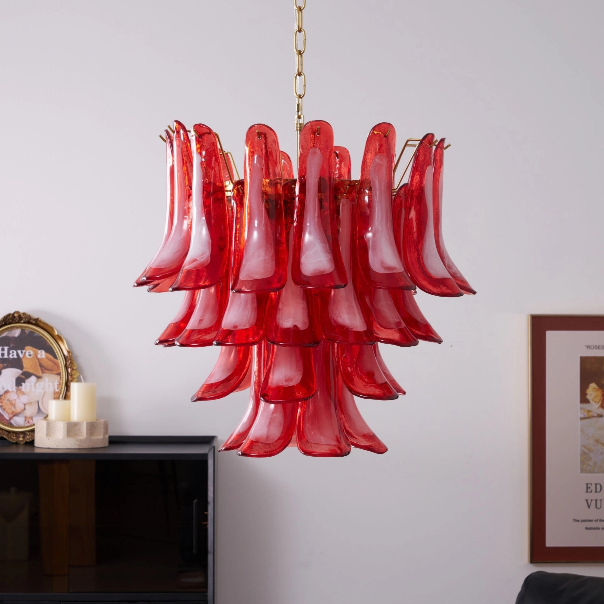 Fiametta Murano Glass Chandelier