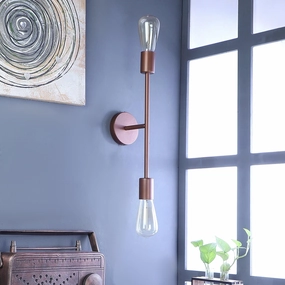 Filo Copper Metal Wall Light by SS Lightings decorative ceiling fixture