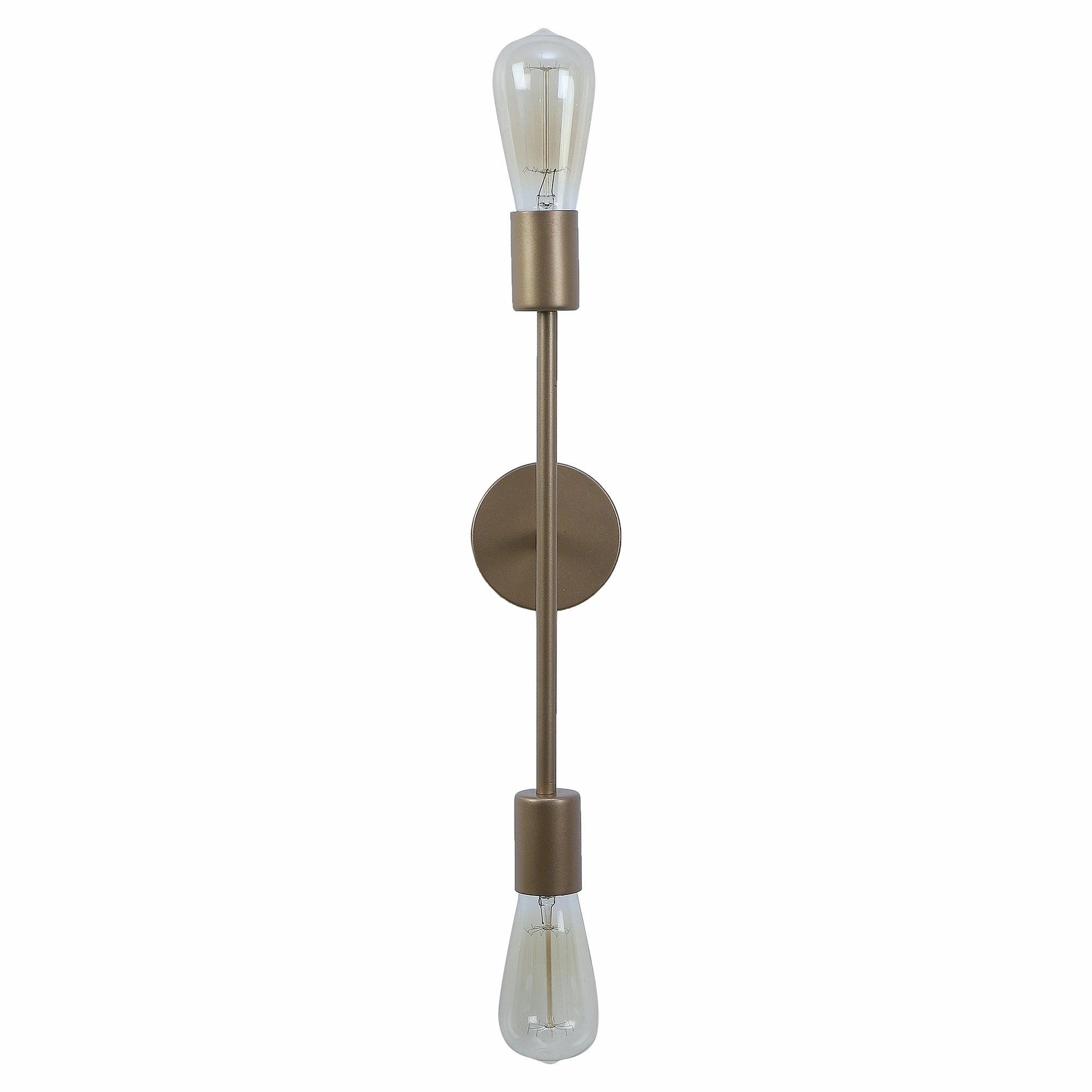 Filo Gold Metal Wall Light by SS Lightings