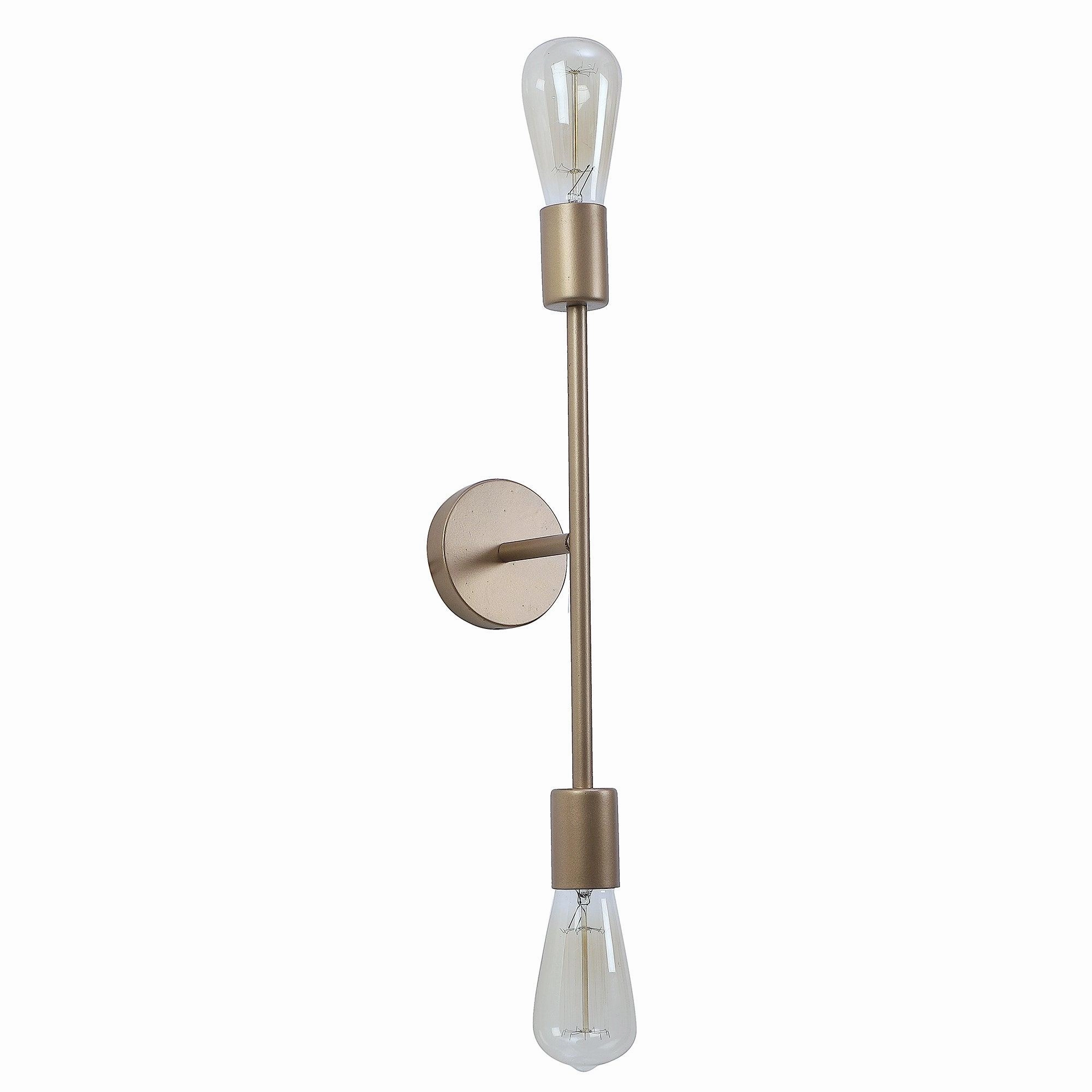 Filo Gold Metal Wall Light by SS Lightings
