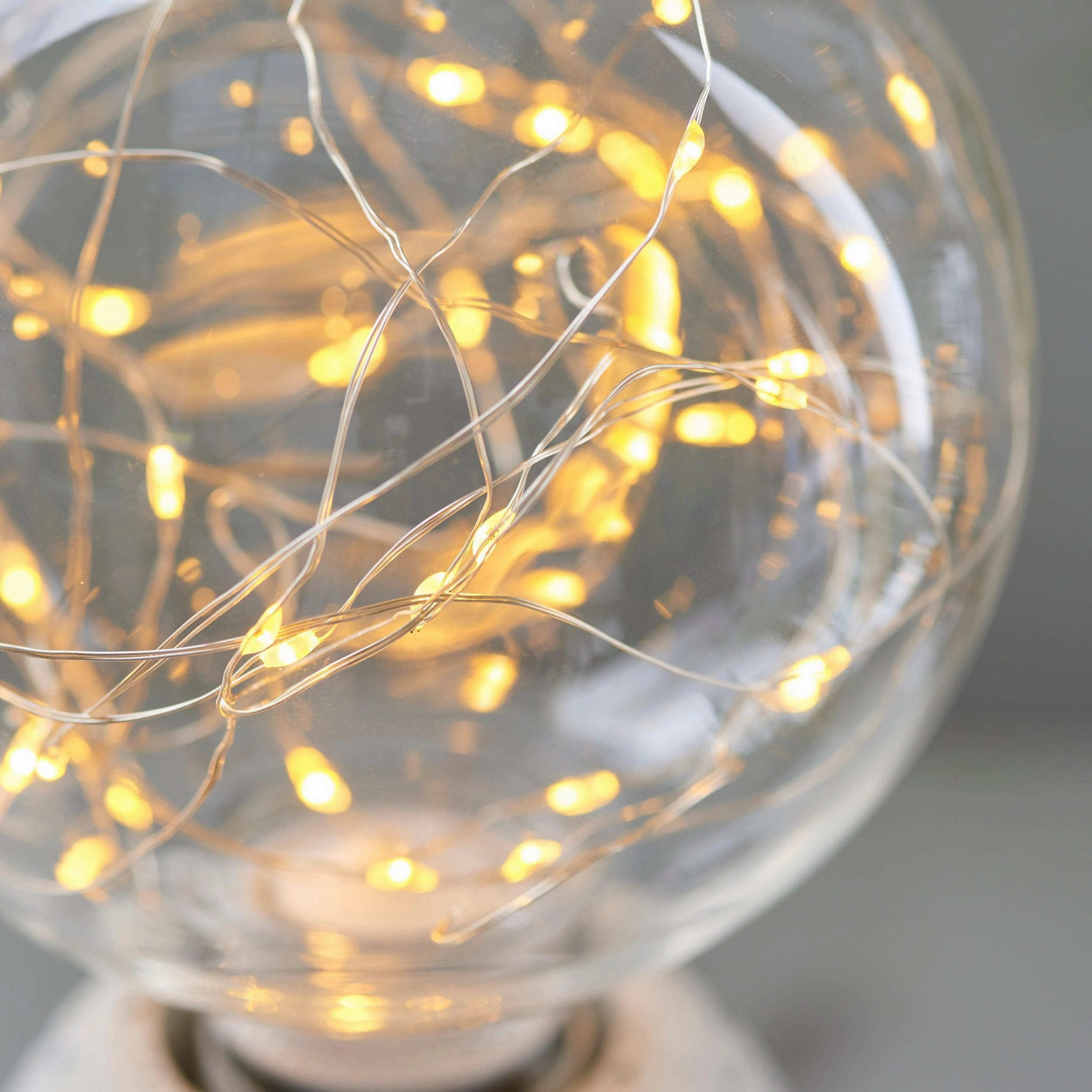 Firefly Clear Glass 1w Decorative E27 LED Light Bulb