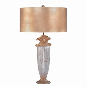 Flambeau Bienville Silver Table Lamp energy-saving LED light