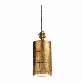 Flambeau Fragment Gold Small Pendant Ceiling Light ambient ceiling fixture