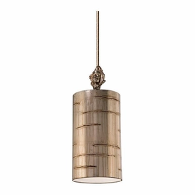 Flambeau Fragment Silver Small Pendant Ceiling Light soft glow ceiling light