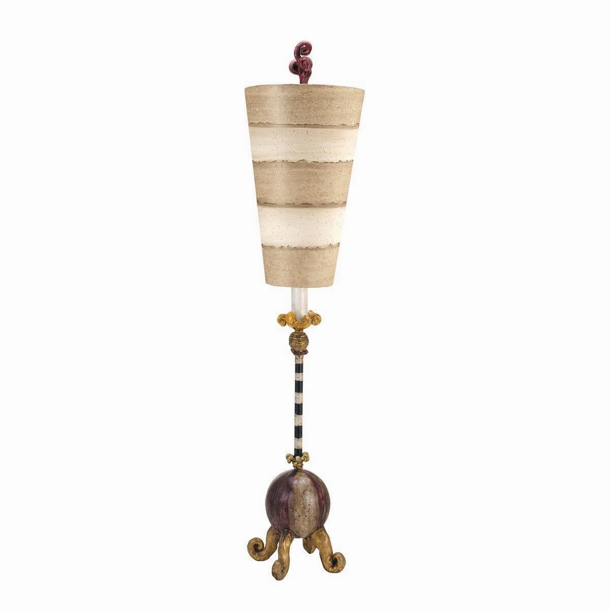 Flambeau Le Cirque 1 Light Table Lamp energy-saving LED light