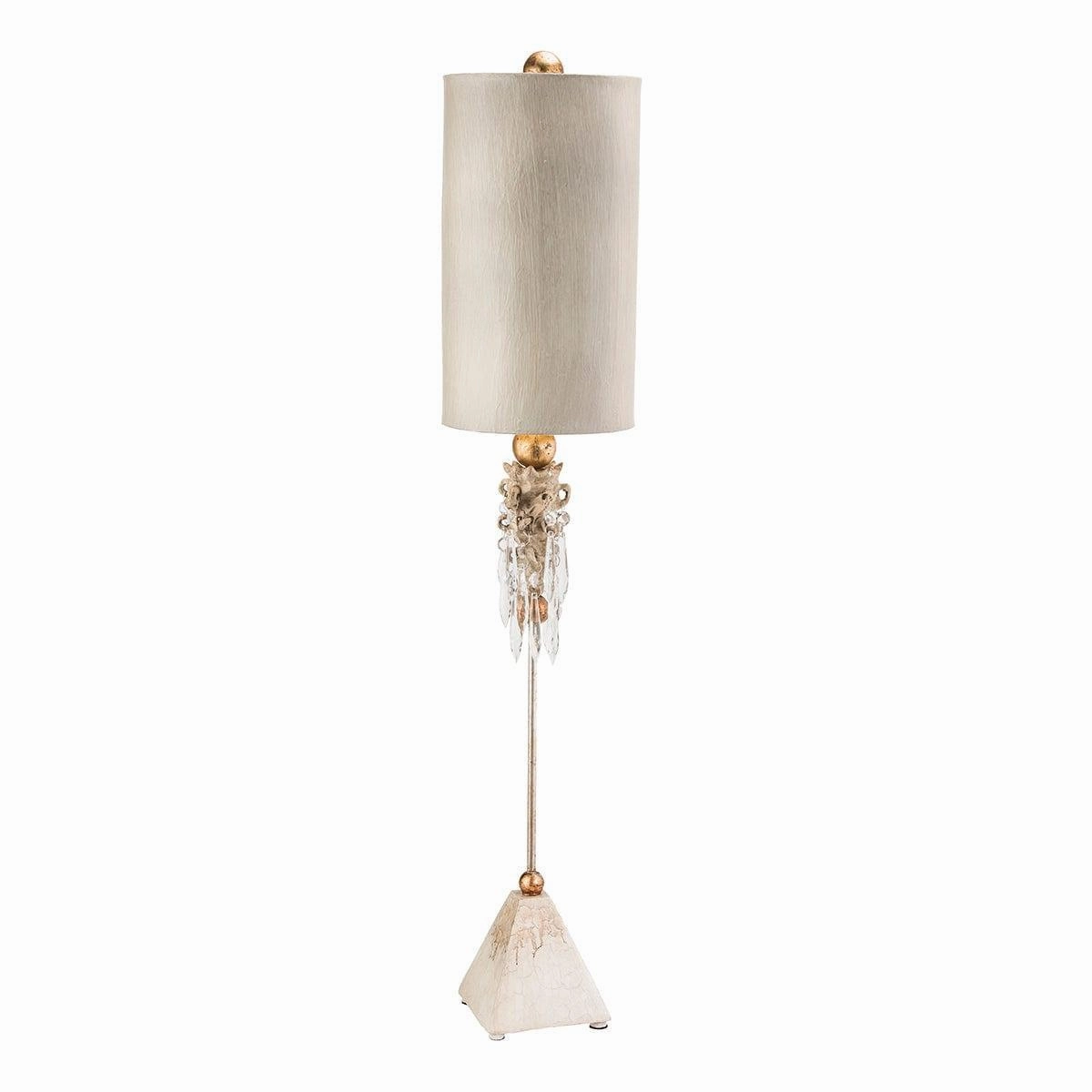 Flambeau Madison 1 Light Table Lamp - Putty Patina energy-saving LED light