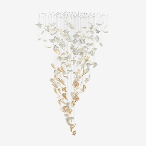 Flamenco Chandelier minimalist reading light