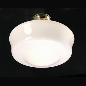 Flashed Opal Art Deco Ceiling Light SCHOOL63 ambient ceiling fixture