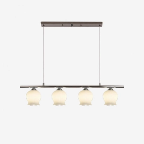 Floral Glass Modern Pendant Lamp round ceiling light