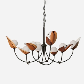 Florea Bloom Chandelier minimalist reading light