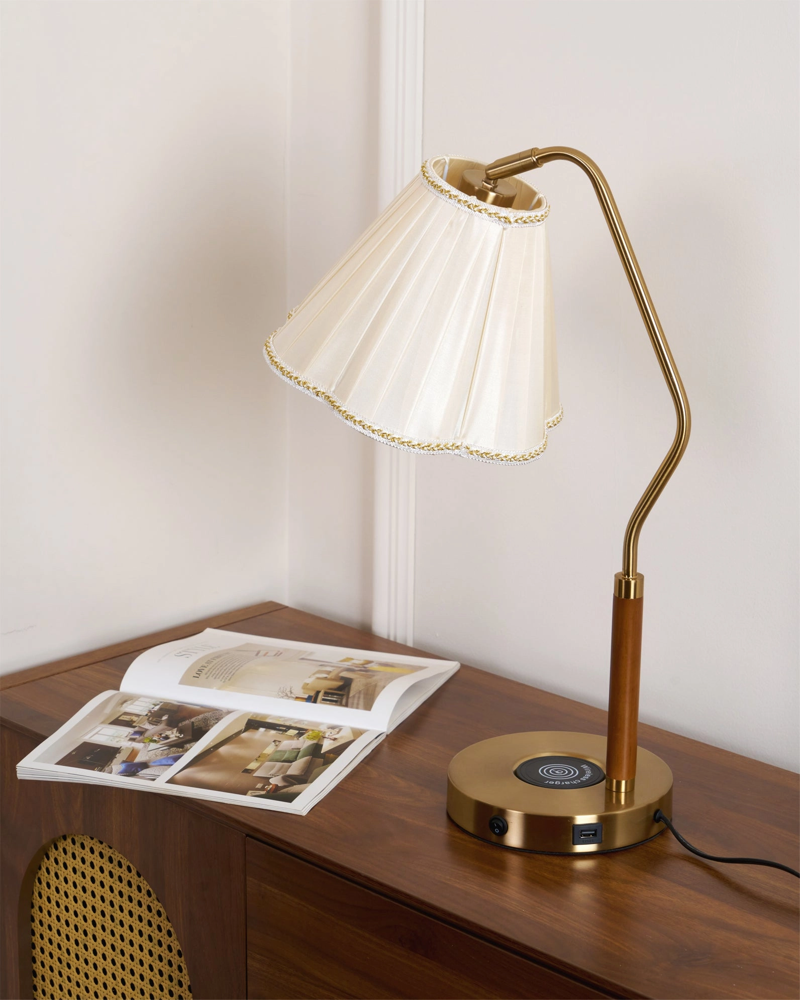 Florentine Fabric Table Lamp