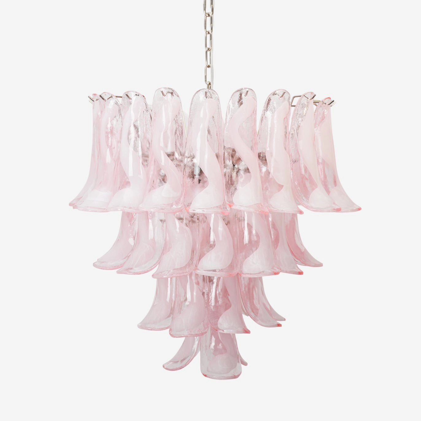 Florentine Lily Murano Chandelier minimalist reading light