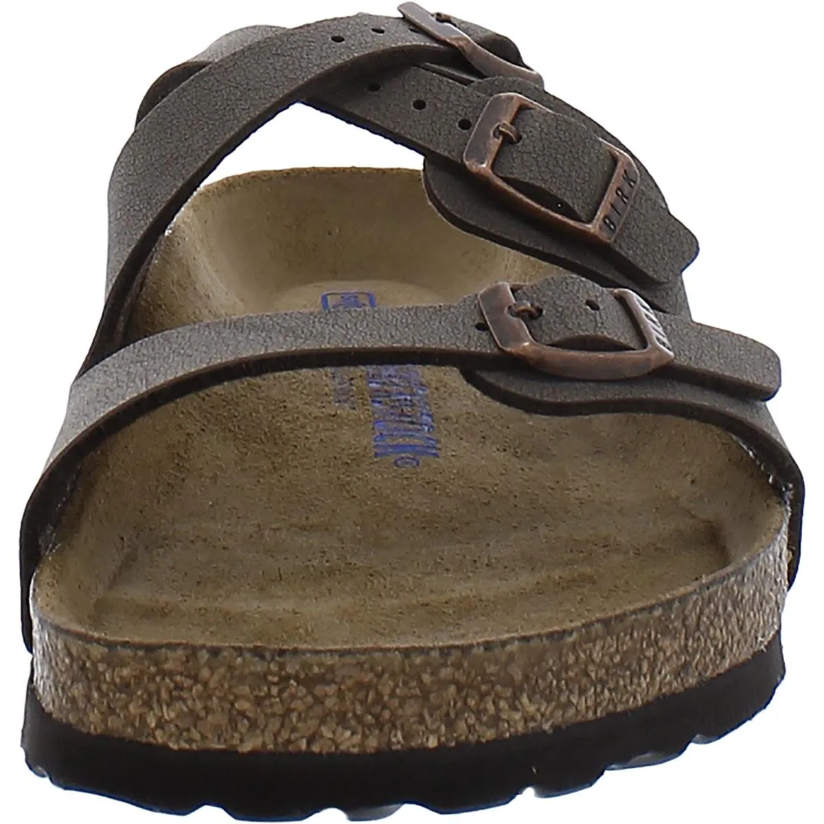 Florida BS Womens Leather Slides Footbed Sandals