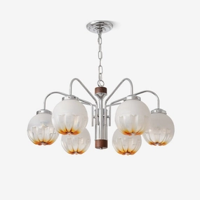 Flower Bud Chandelier minimalist reading light
