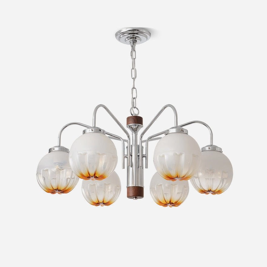 Flower Bud Chandelier minimalist reading light