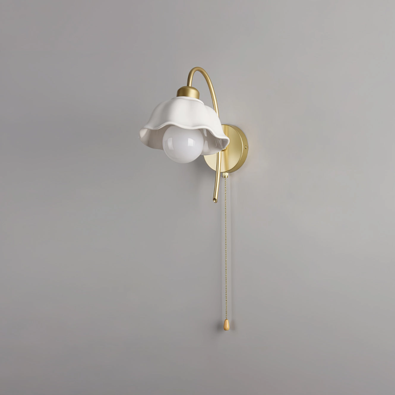 Flower Ceramic Wall Lamp