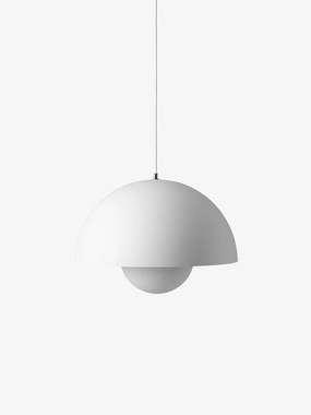 FLOWERPOT BIG PENDEL VP2 - MAT HVID indoor LED wall lamp