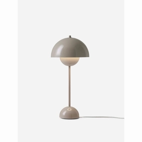 FLOWERPOT BORDLAMPE VP3 GREY BEIGE indoor LED wall lamp