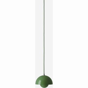 FLOWERPOT PENDEL VP10 SIGNAL GREEN - &TRADITION indoor LED wall lamp
