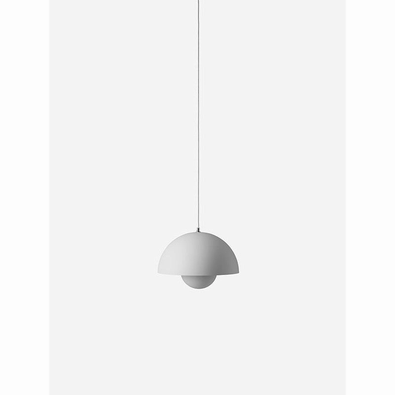 FLOWERPOT PENDEL VP7 MAT LIGHT GREY indoor LED wall lamp