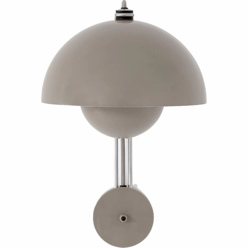 Flowerpot Vglampe Vp8 Grey Beige indoor LED wall lamp