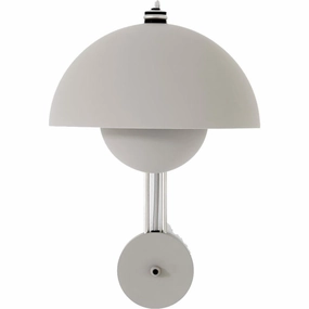 Flowerpot Vglampe Vp8 Mat Light Grey indoor LED wall lamp