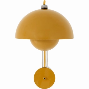 Flowerpot Vglampe Vp8 Mustard indoor LED wall lamp