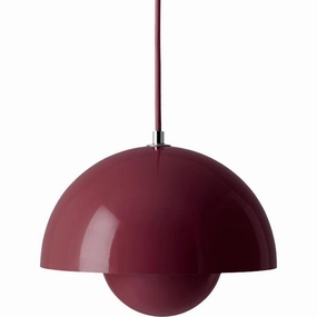 FLOWERPOT VP1 PENDEL DARK PLUM indoor LED wall lamp